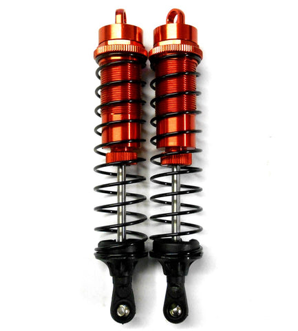 T81005R 1/8 Scale RC Shock Absorber Damper x 2 130mm Long Red