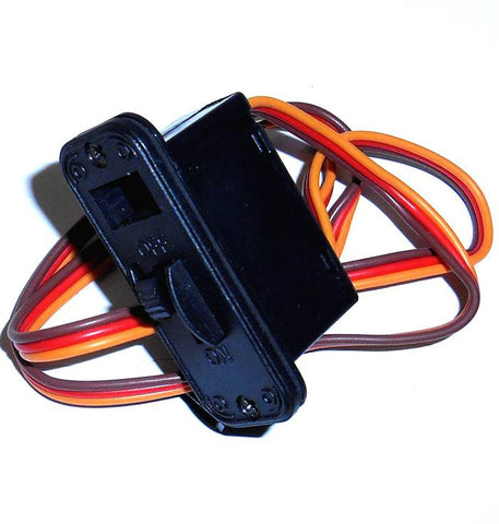 8103 RC Large On Off Switch w Spare Port Plug 3 Pin JR