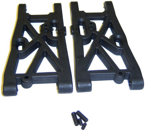 81056 Plastic Black RC Rear Lower Suspension Arms - 1/8 HSP Tornado
