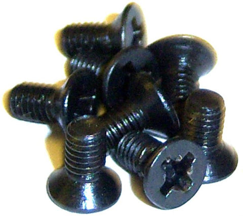 81220-2 8 x Countersunk Metric Screw 3mm x 8mm - Flat Head 3x8