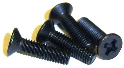 81220-4 4 x Countersunk Metric Screw 3mm x 12mm - Flat Head 3x12