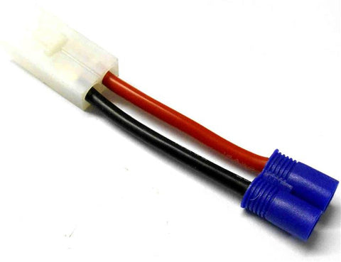 8206 RC EC3 Male Connector to 7.2v Tamiya Female 14AWG