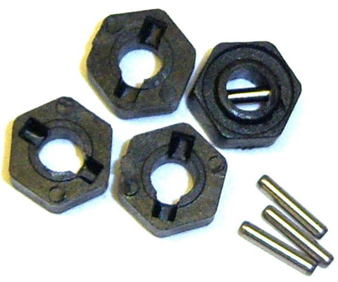 82814 Wheel Hex 4pcs 1/16 HSP Hi Speed Parts – 9mm Center Hex