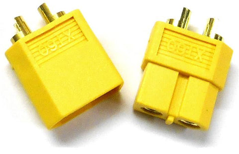 8304 RC XT60 Solid Bullet Connectors Male / Female