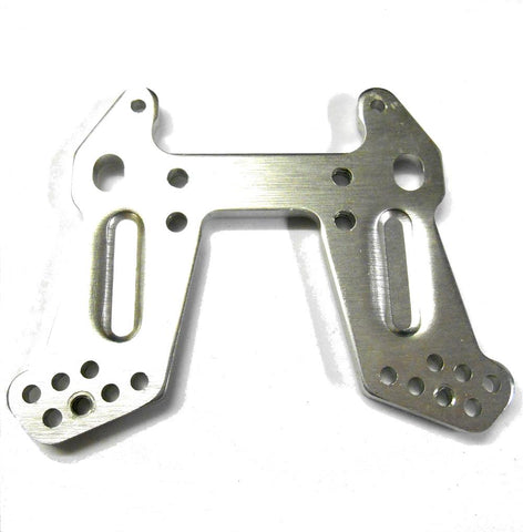 85707 Front Shock Tower x 1 Silver 1/8 Scale Spares Parts