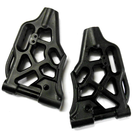 85731 Plastic Black Front Lower Suspension Arm Pair Left / Right 1/8 Scale
