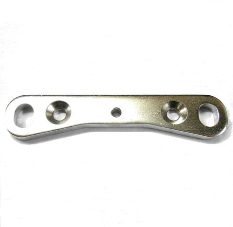 85783 Rear Lower Suspension Susp Arm Holder Alloy Silver 1/8 Scale