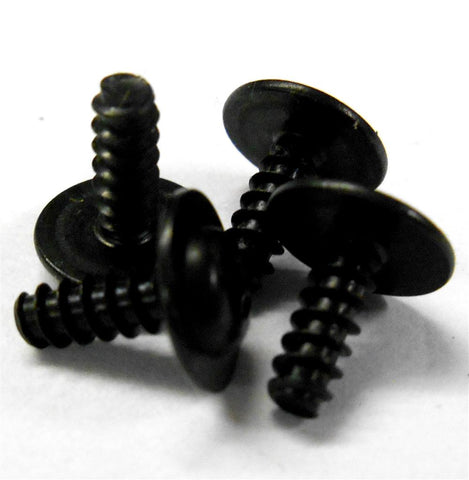 85844 Button Head Self Tapping Screws M3 3mm x 8mm Black x 4 Washer
