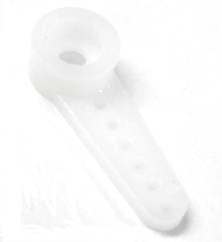 86051S 1 x RC Steering Servo Horn Arm Plastic 19.6mm White