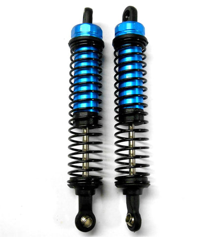 86602 1/16 Scale Shock Absorber Alloy 80mm Long Blue x 2