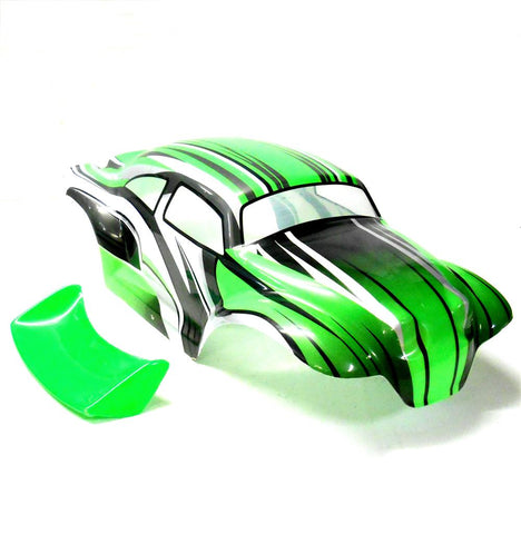 88216 08035 RC 1/10 Scale Monster Truck Body Shell Green