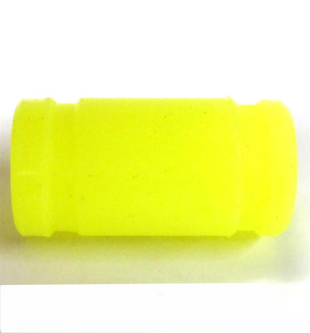 9038GR 1/8 Scale RC Nitro Engine Silicone Joint Coupling Pipe Yellow 45mm x 1