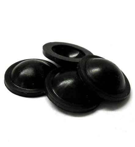 98083 4 x Cap Plastic Black 1/8 Scale Spares Parts