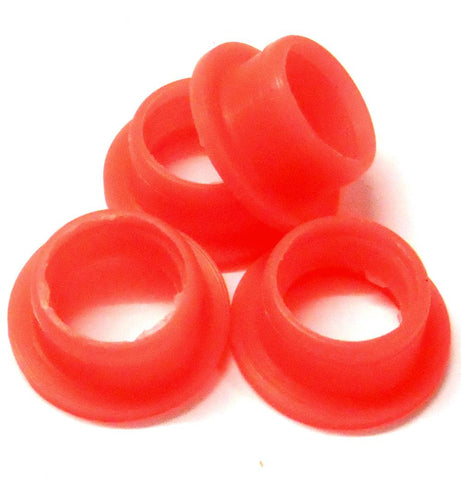 A10002R4 1/8 Scale RC Nitro Engine .21 - .28 Rear Exhaust Manifold Gasket 4 Red