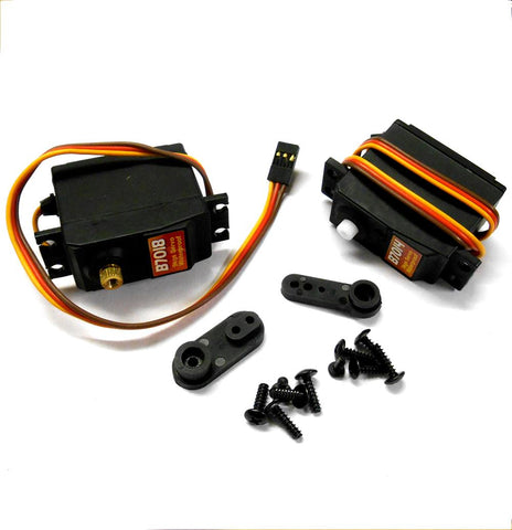 B7014.8 3kg & 9kg High Torque Throttle & Steering Servo Nitro Models RC Buggy x2