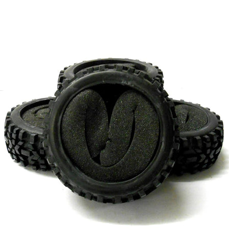 BG-006 1/8 Scale RC Off Road Car Buggy Rubber Tyres Tire Soft 4 Multi Direction