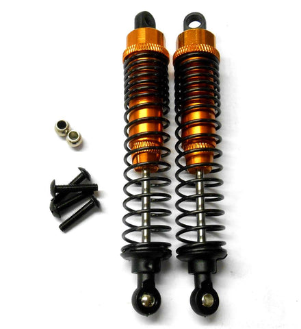 BMT0006O 1/10 Scale Off Road Buggy RC Alloy Shock Absorber Damper 2 Orange 100mm