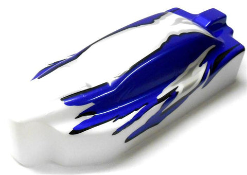 BS701-030 1/10 Nitro RC Buggy Body Cover Shell Blue