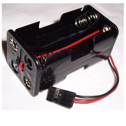 BS903-033 HI903-033 RC Nitro Buggy Receiver JR 3 Pin 4 x AA Battery Pack Case Holder