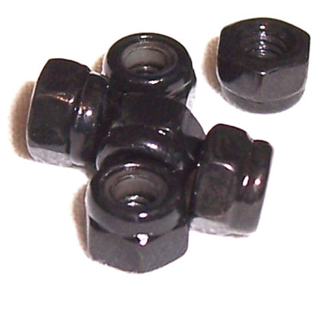 BS903-093 HI903-093 1/10 Scale Wheel Axle M4 Nylon Self-Lock Nut x 10