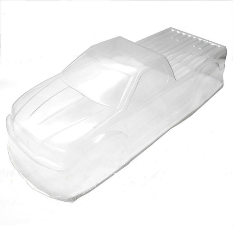 BS908-008C 1/10 1/8 Scale RC Nitro Monster Truck Body Shell Cover Clear