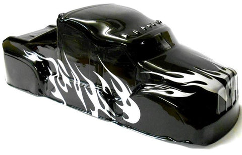 BSP-BET-6BK 1/10 RC Nitro Monster Truck Truggy Body Shell Black V2