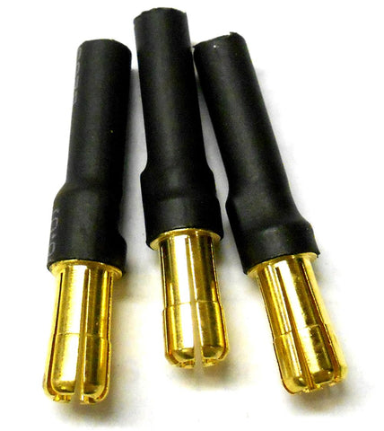C0004X RC Connector 5.5mm Male Bullet to 4mm 4.0mm Female Gold Bullet Adapter