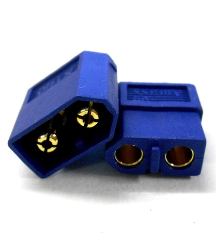 C0105B1 Compatible XT60 Connector Plug Socket Adapter Blue Male Female x 1