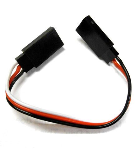 C2001C-2 10cm 22AWG 22 AWG RC Futaba Straight Extension Wire Female to Female