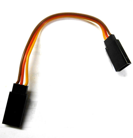 C2002C-2 10cm 22AWG 22 AWG RC JR Straight Extension Wire Female to Female