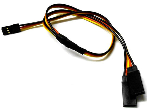 C3003-3 30cm 22AWG 22 AWG RC Hitec Servo Connector Y Extension Wire 300mm