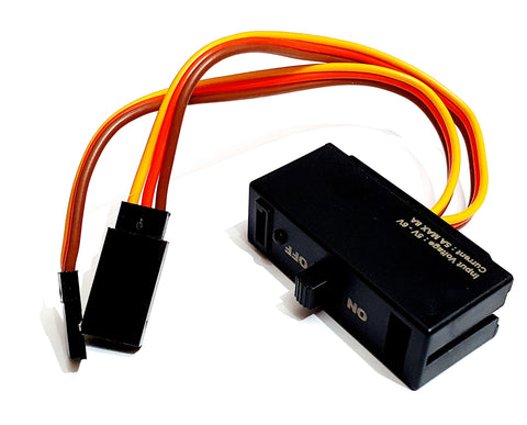 C6013 RC Model Receiver On Off Battery Heavy Duty Switch JR Plug Connector