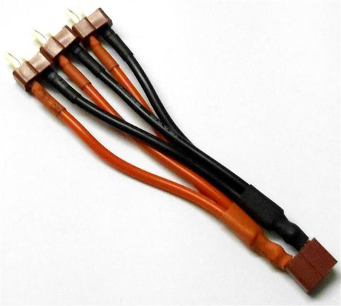 C8044B Parallel T-Plug U 3 Male To 1 RC RC Adapter Convertor Convertor