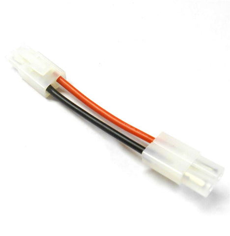 C82828B Large Tamiya 7.2v Extension Compatible Male to Male with female Pins 16AWG