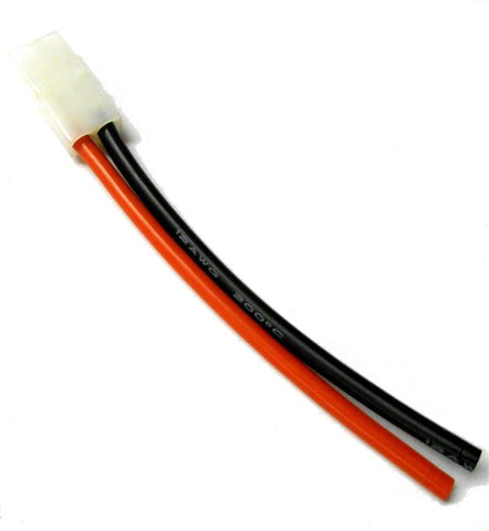 C9010F-12-10 RC Female Large Tamiya Plug Battery Connector Cable 12AWG 10cm Wire