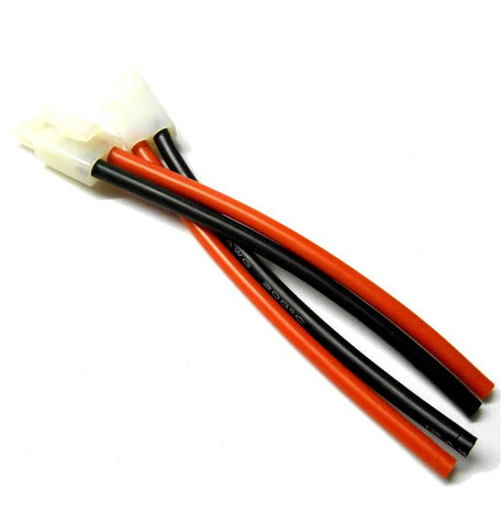C9010MF-12-10 RC Male Female Large Tamiya Plug Battery Connector Wire 12AWG 10cm
