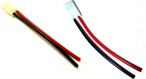 C9010 RC Male Female Large Tamiya Plug Battery Connector Cable + 14AWG 10cm Wire