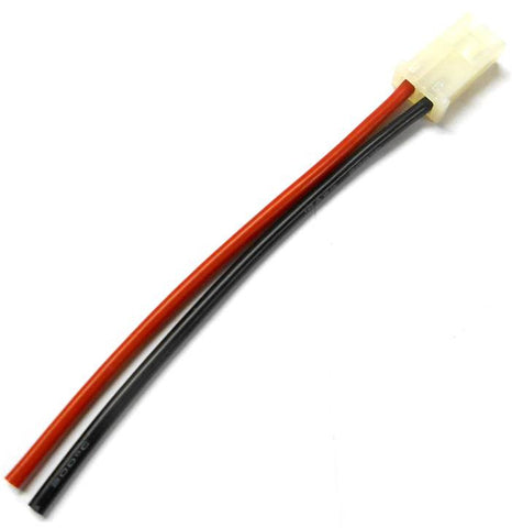 C9012M RC Male AMP Plug Battery Connector Cable with 16AWG 10cm Wire 16 AWG