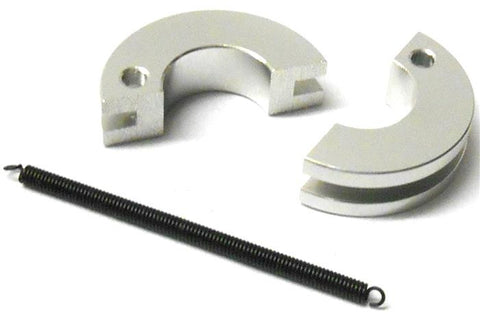 CS102S 1/10 Scale Nitro Engine 2 Shoe Aluminium Alloy Clutch with Spring Silver