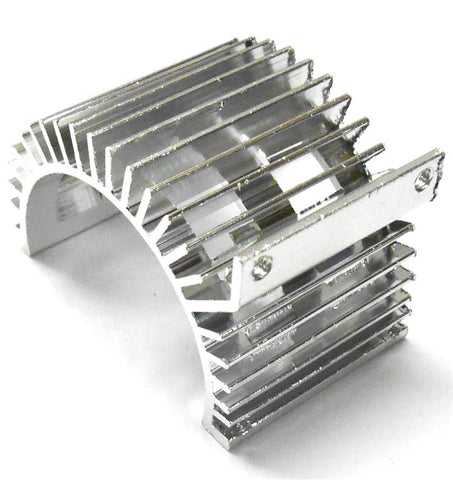 540 550 RC EP Motor Alloy Vented Heatsink Silver Side
