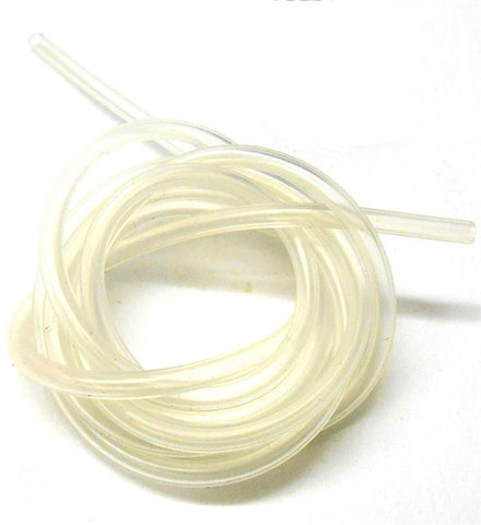 Clear White Silicone RC Nitro Glow Fuel Line Tube Pipe
