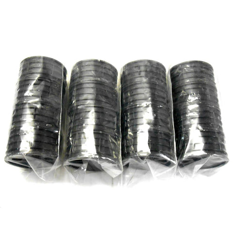 1/10 Scale Nitro RC Car On Road Plastic Wheel x 4 Black 7 Spoke - 4 Bags