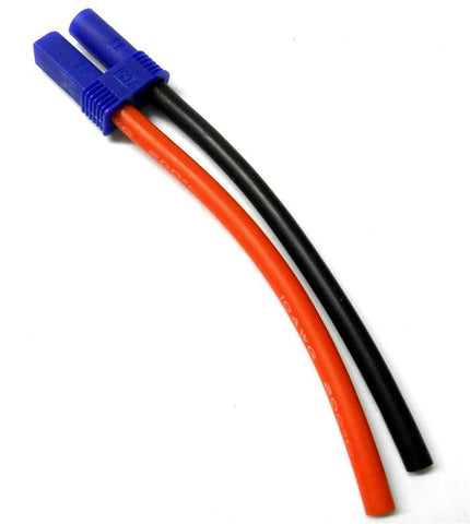 EC5BF-10-10 RC Female EC5 Plug Battery Connector Wire 10AWG 10cm Long