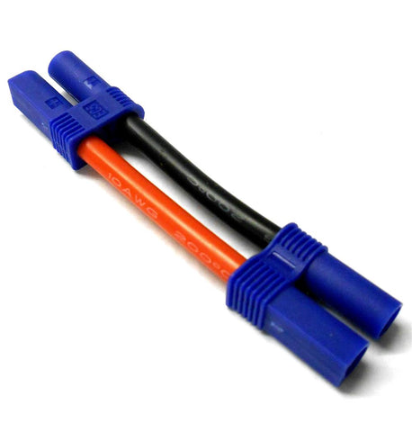 EC5F-EC5F-10-5 RC Female t Female EC5 Plug Battery Connector Wire 10AWG 5cm Long