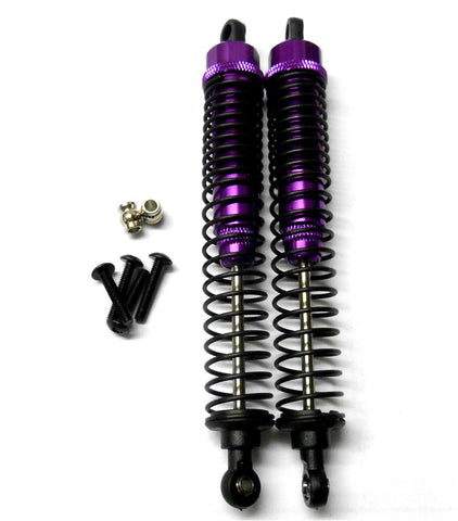 F180007P 1/10 Scale Off Road Truck RC Alloy Shock Absorber Damper 2 Purple 120mm