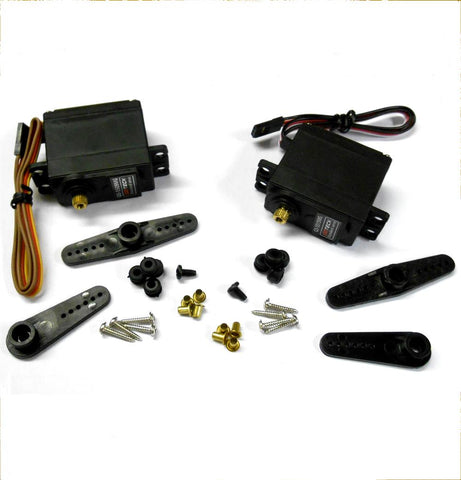 GS-5509MG+5515 9kg Throttle 15kg High Torque Steering RC Truck Servo Metal Gear