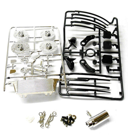 HY00034 RC 1/10 Scale Body Shell Kit Wipers Brake Discs