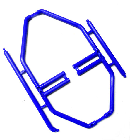 HY00165B RC 1/10 Navy Blue Interior Roll Cage Posts Plastic