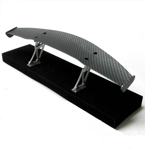 HY00476 1/10 Racing RC Body Shell Cover Rear Wing Spoiler Plastic Grey v2