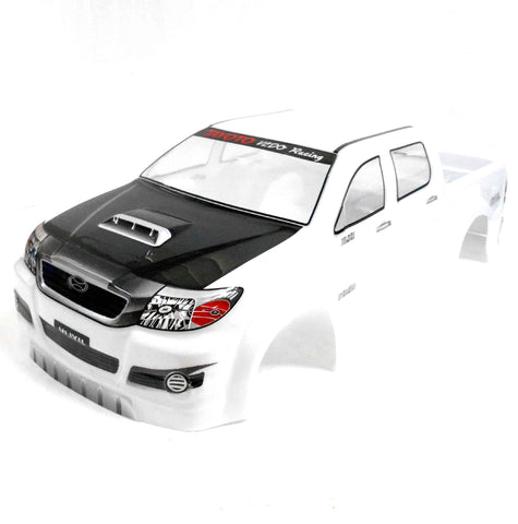 JLB21 RC 1/10 Scale Monster Truck Body Shell Cover White Uncut
